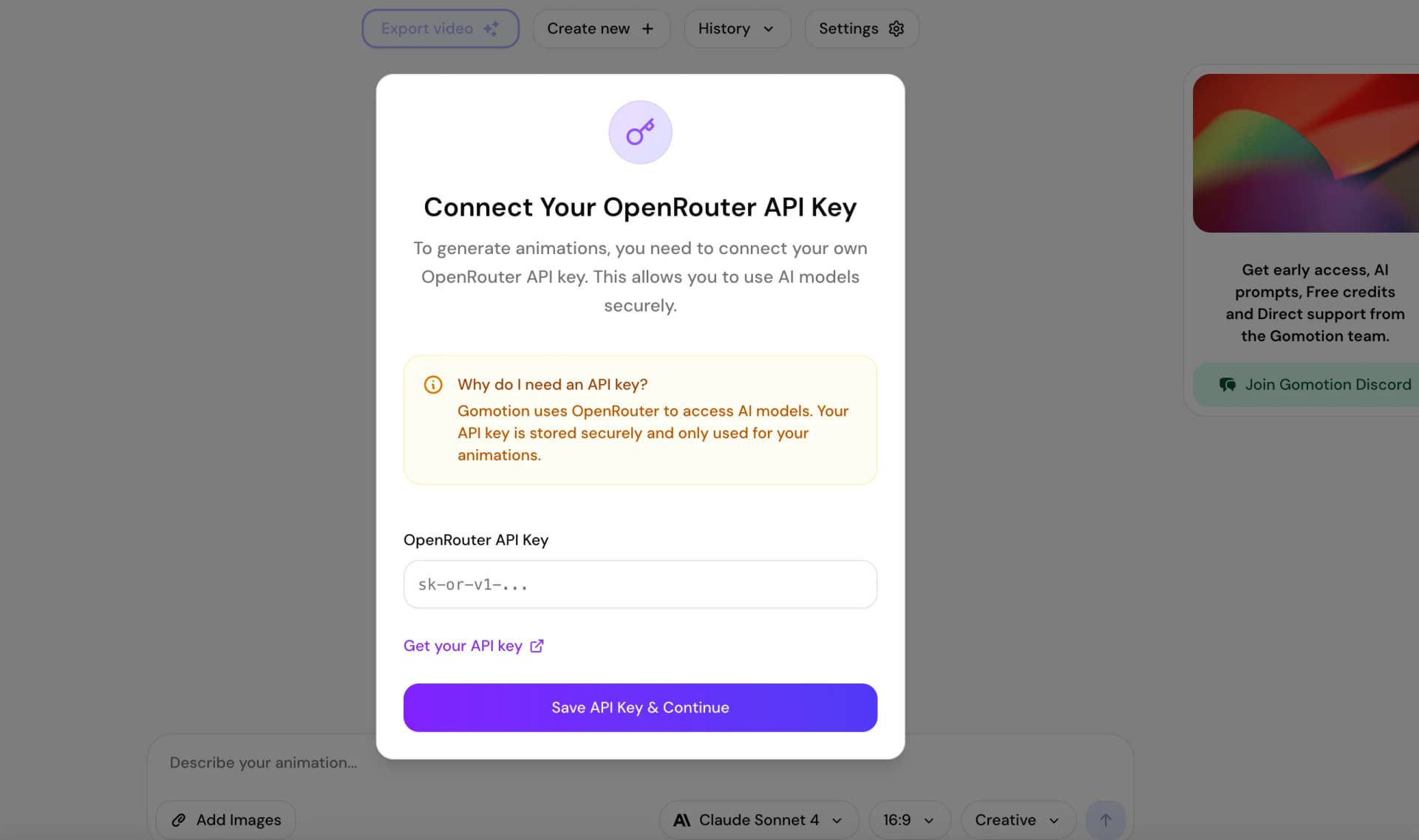 OpenRouter homepage